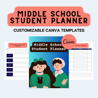 Middle School Student Planner